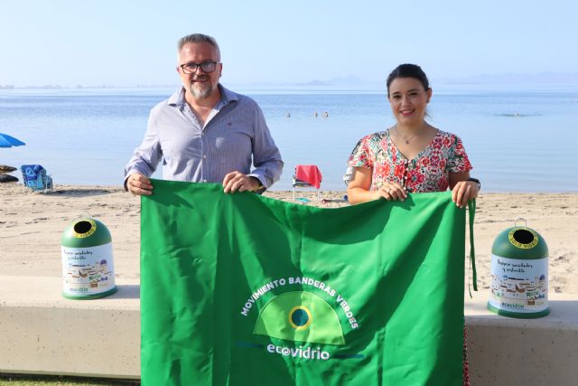 San Pedro del Pinatar competirá este verano por conseguir la Bandera Verde de sostenibilidad hotelera de Ecovidrio