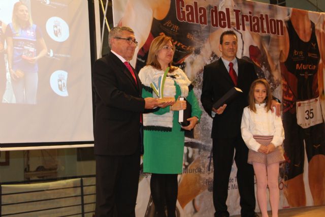 La Federación de Triatlón de la Región de Murcia celebró su Gala fin de temporada en San Pedro