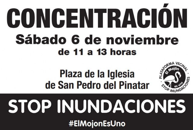 Concentración sábado 6 - Plaza Iglesia San Pedro del Pinatar