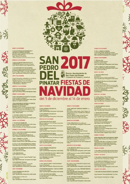La Navidad llega a San Pedro del Pinatar con más de 50 actividades para todos los públicos