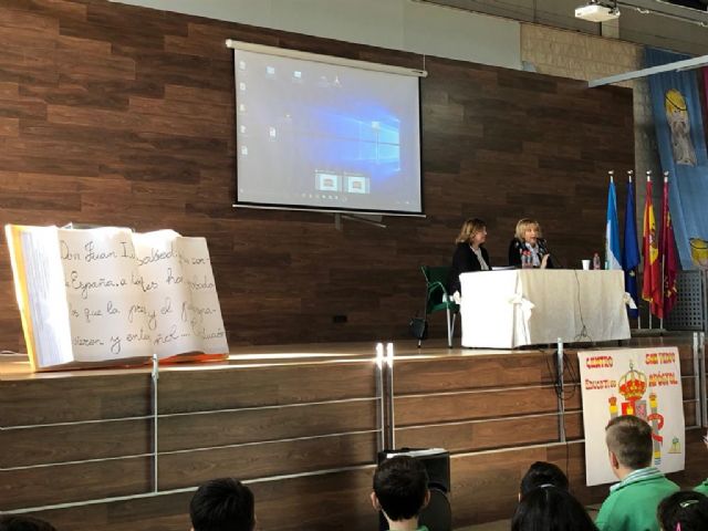 Los escolares de San Pedro del Pinatar protagonizan la celebración del 40 aniversario de la Constitución Española