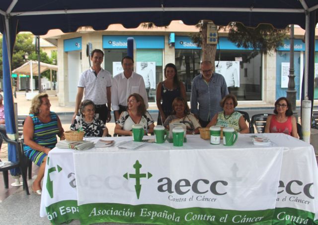 La Asociación Española Contra el Cáncer recauda 8.205 euros  en San Pedro y Lo Pagán