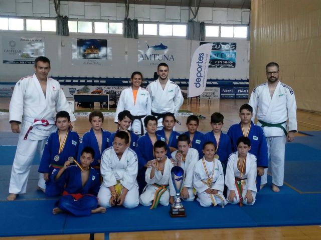 Más de 100 judokas participan en la Liga Judokita celebrada en San Pedro del Pinatar