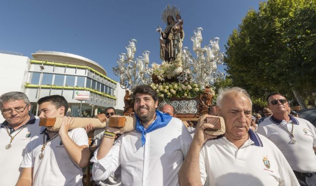 López Miras participa en la romería de la Virgen del Carmen en San Pedro del Pinatar 2018