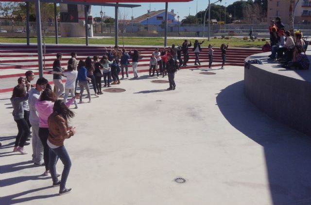 Corresponsales juveniles de toda la Región participan en una jornada de ocio en San Pedro del Pinatar