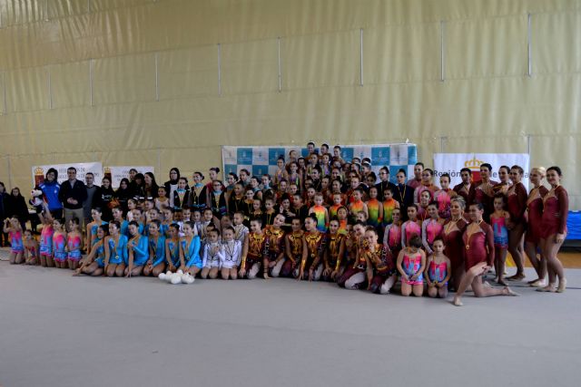 Un total de 120 gimnastas compitieron en el I Torneo Regional de Gimnasia Estética de Grupo