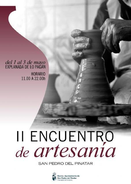 La explanada acoge el II Encuentro de Artesanía de San Pedro del Pinatar del 1 al 3 de mayo