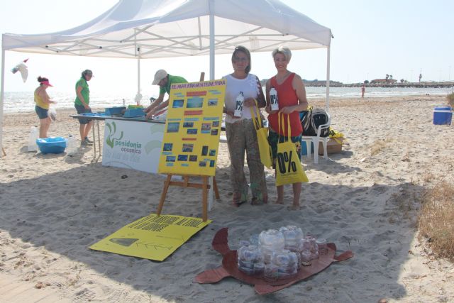 La campaña 0 por ciento plásticos en Espacios Naturales llega a San Pedro del Pinatar