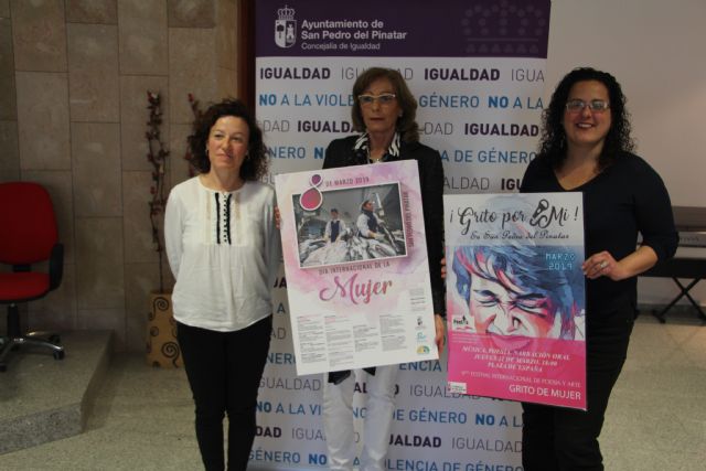 San Pedro del Pinatar conmemora el 8 de marzo para reivindicar el papel de la mujer en diferentes ámbitos