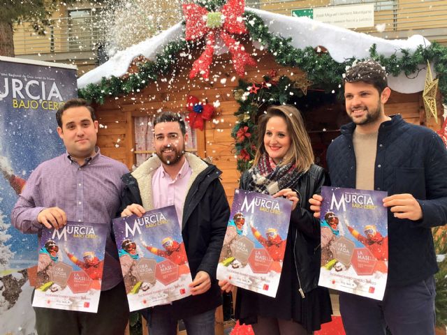 Juventud presenta en San Pedro del Pinatar el programa de viajes a la nieve 'Murcia Bajo Cero'