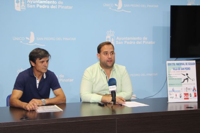 Vuelve el Campeonato Nacional de Squash 'Villa de San Pedro' en su trigésima edición