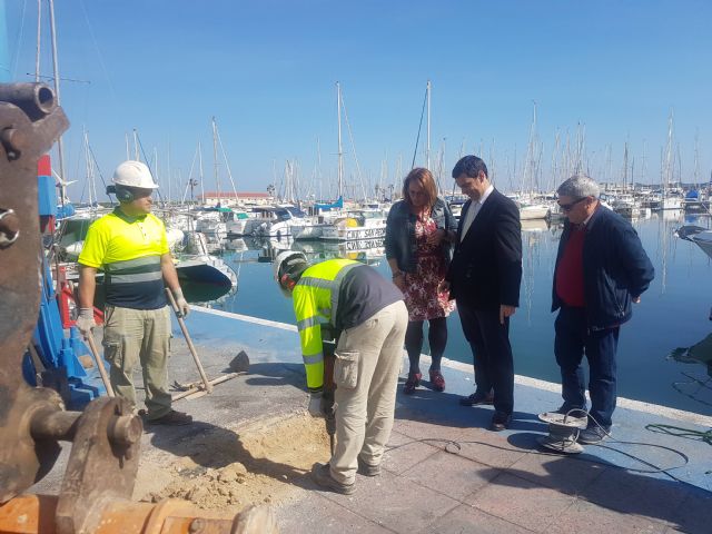 Fomento inicia las obras del Varadero del puerto de San Pedro que mejorarán la seguridad y el medio ambiente del entorno