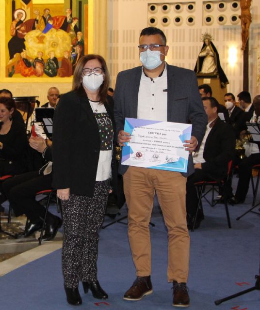 Rafael Antonio Pérez se alza con el primer premio del XI Concurso Nacional de composiciones de Marchas Procesionales Villa de San Pedro