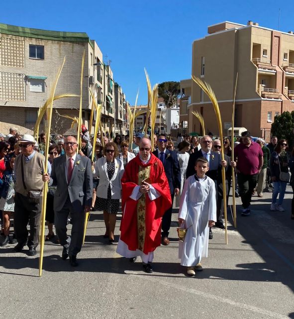 San Pedro del Pinatar vive el Domingo de Ramos con la presión de Las Palmas y Jesús Triunfante