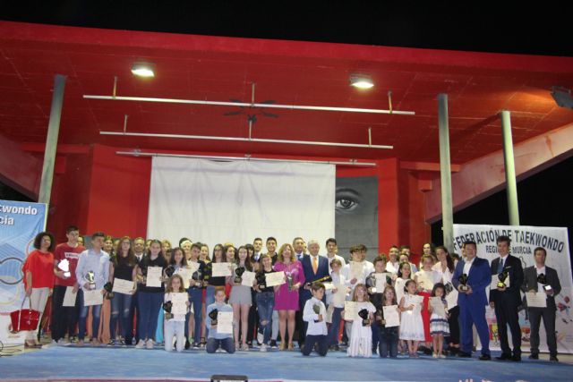 La gala regional de Taekwondo se celebró en San Pedro del Pinatar