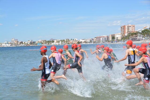 San Pedro del Pinatar, nueva sede para el campeonato regional de triatlón de menores