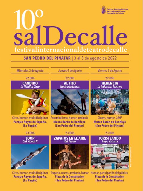 El festival Sal de Calle acerca el teatro a todos los públicos en su décima edición