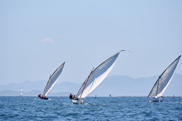 Flor de Mayo de Los Nietos, primer clasificado de la III Regata de Vela Latina