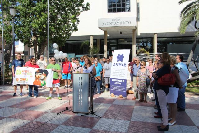 AFEMAR conmemora el Día de la Salud Mental bajo el lema 'Soy como tú aunque no lo sepas'