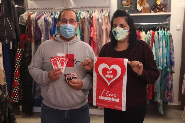 San Pedro del Pinatar sortea 500 euros en compras para promocionar el comercio local en San Valentín