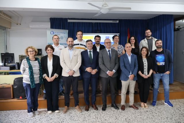 El IES Manuel Tárraga Escribano creará un aula de acuicultura digital