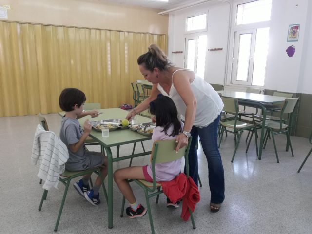 San Pedro del Pinatar refuerza el servicio de comedor escolar