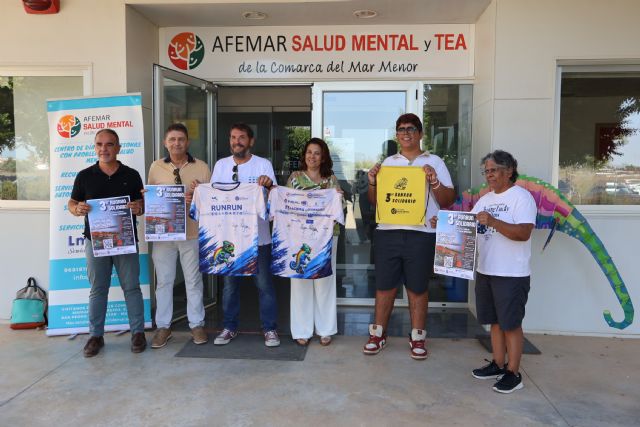 AFEMAR presenta la tercera RunRún Solidaria, que se celebrará el 19 de septiembre en San Pedro del Pinatar
