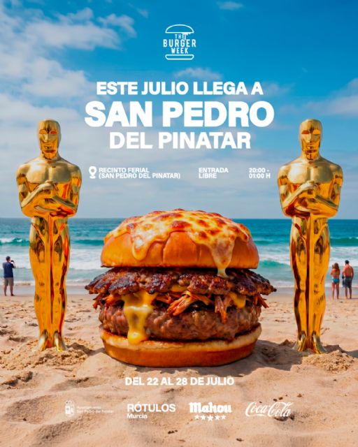 The Burguer Week regresa a San Pedro del Pinatar con una semana de gastronomía, música y ocio familiar