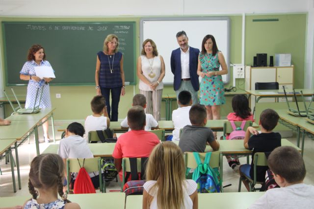 2.900 niños comienzan el curso en los nueve colegios de San Pedro del Pinatar