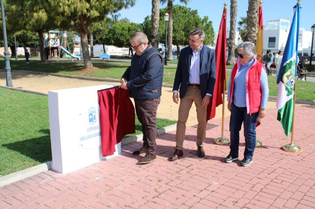 San Pedro del Pinatar dedica un parque a la Cofradía San Juan Evangelista