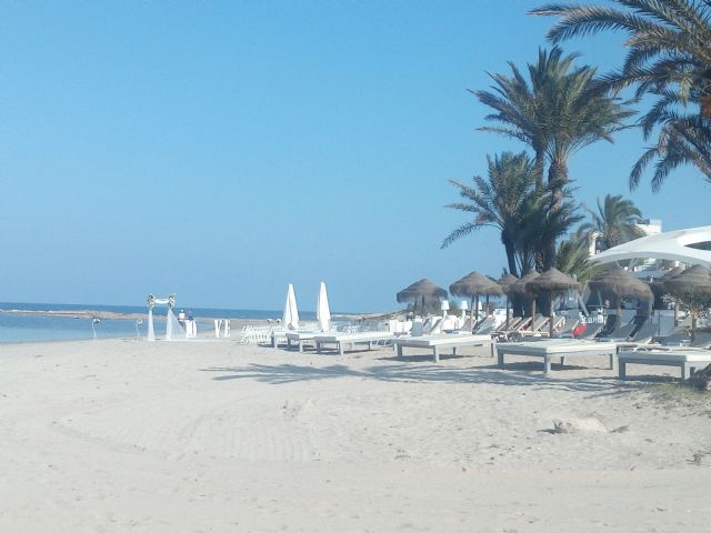 ANSE denuncia la alteración de la playa de los Esculls, incluidas en el Parque Regional de Salinas y Arenales de San Pedro del Pinatar