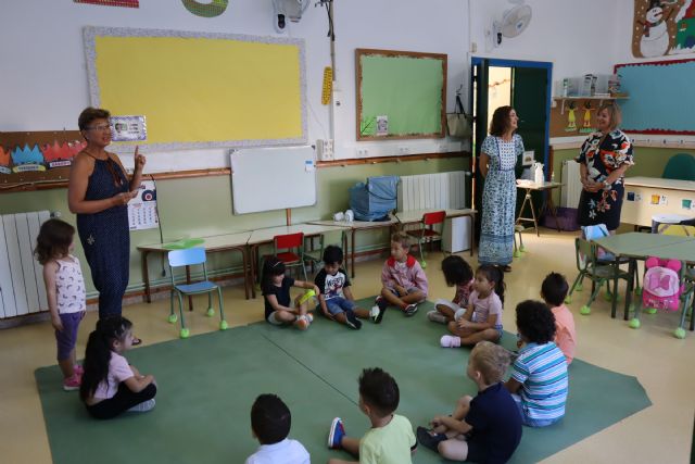 Comienza el curso escolar para más de 3.000 alumnos pinatarenses en nueve centros escolares