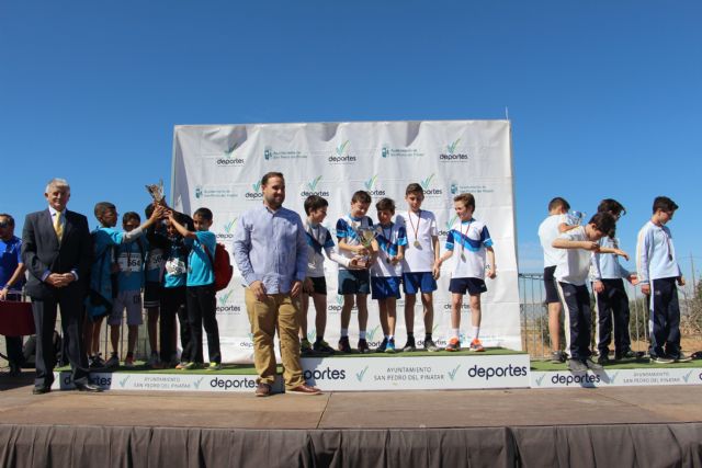 900 niños participan en la final regional de campo a través benjamín y alevín celebrada en San pedro del Pinatar