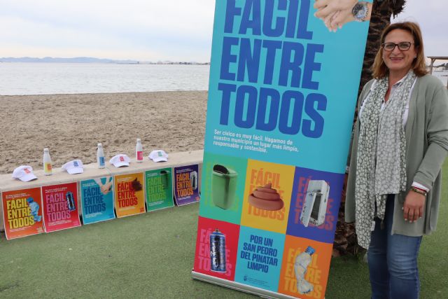 San Pedro del Pinatar lanza la campaña 'Fácil entre todos' para fomentar el civismo