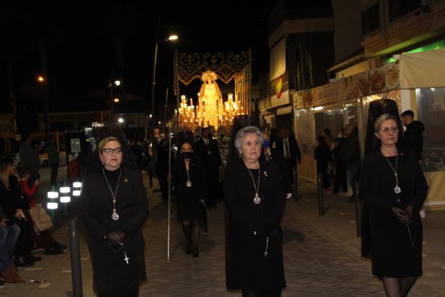 La procesión de la Virgen de los Dolores 2022 recorre las calles de San Pedro del Pinatar