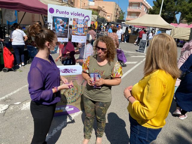 El Punto Violeta de San Pedro del Pinatar se traslada a los mercados