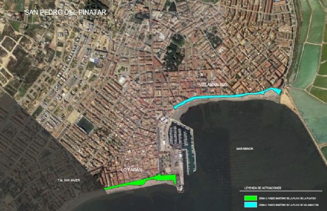 El Ayuntamiento renovará los paseos marítimos de Villananitos y La Puntica