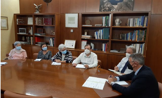 Urrea ha mantenido una reunión de trabajo con la Plataforma STOP INUNDACIONES del Mojón de San Pedro del Pinatar