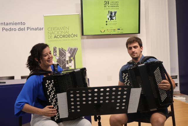 San Pedro del Pinatar acogerá el Certamen Nacional de Acordeón 2026, referente de la música acordeonística en España