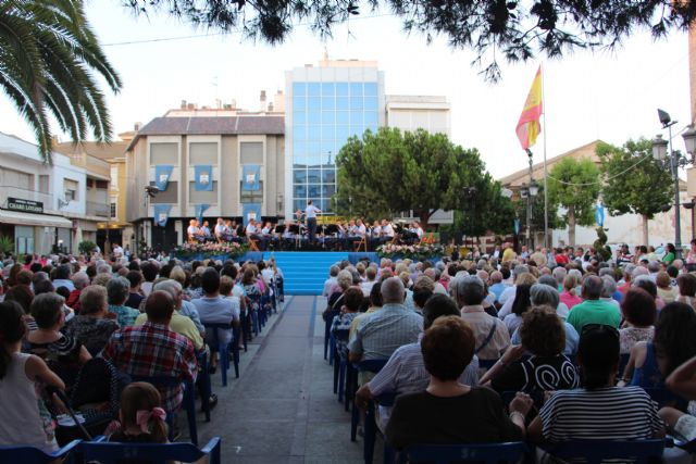 La Unidad de Música de la Academia General de Aire pone música a la Festividad de la Virgen del Carmen