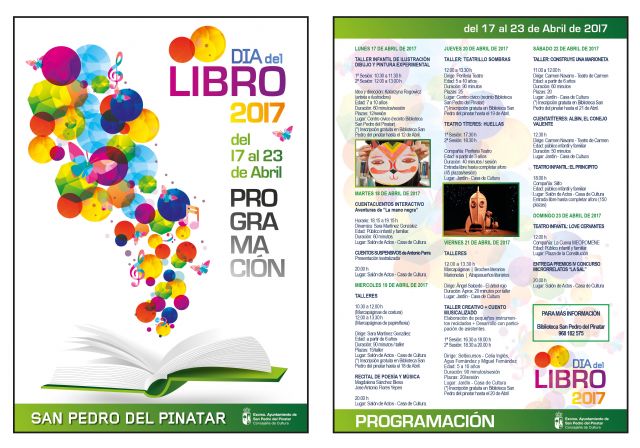 Actividades y talleres para acercar la lectura a los más pequeños centran la programación del Día del Libro