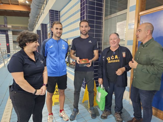 Componentes del equipo nacional de Marcha realizan un staff preparatorio en San Pedro del Pinatar