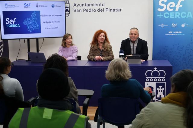 El Gobierno regional acerca la atención presencial del SEF a San Pedro del Pinatar