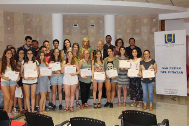 Unimar clausura su taller sobre biomedicina y calidad de vida impartido en San Pedro del Pinatar