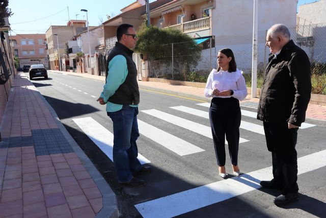 El Plan de Obras y Servicio mejora la pavimentación y aceras de 13 calles de Lo Pagán