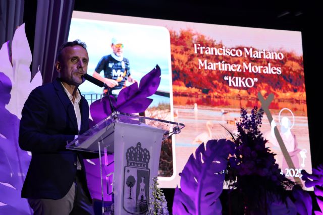Kiko pregona las Fiestas Patronales 2025 con emoción y arraigo a San Pedro del Pinatar