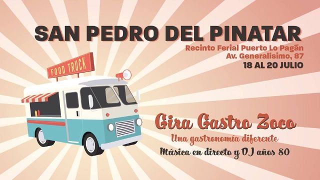 Las Food Trucks aparcan en San Pedro del Pinatar