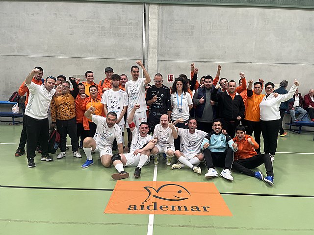 AIDEMAR CFS Pinatar roza las medallas en el nacional de fútbol sala FEDDI celebrado en Murcia