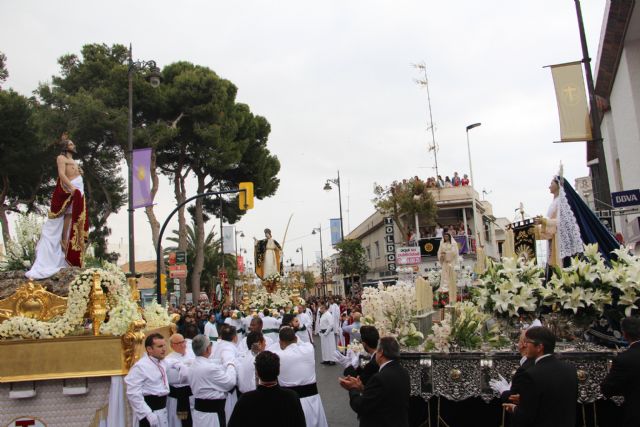 La alegría y el júbilo del Domingo de Resurrección cierran la Semana Santa Pinatarense