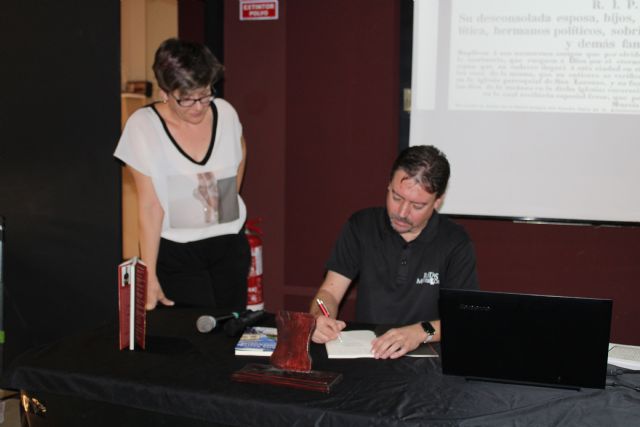 Santi García presenta su libro “Murcia Insólita” en el Museo Barón de Benifayó de San Pedro del Pinatar